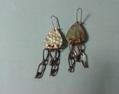 Copper Dangle Earrings