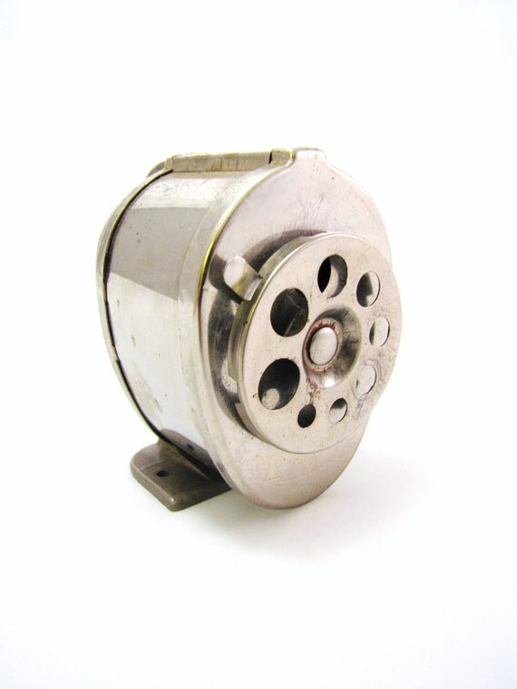 Pencil Sharpener Boston Model KS Made in USA Sleek by DDbuttons
