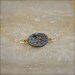 Rainbow Druzy Gold Bracelet