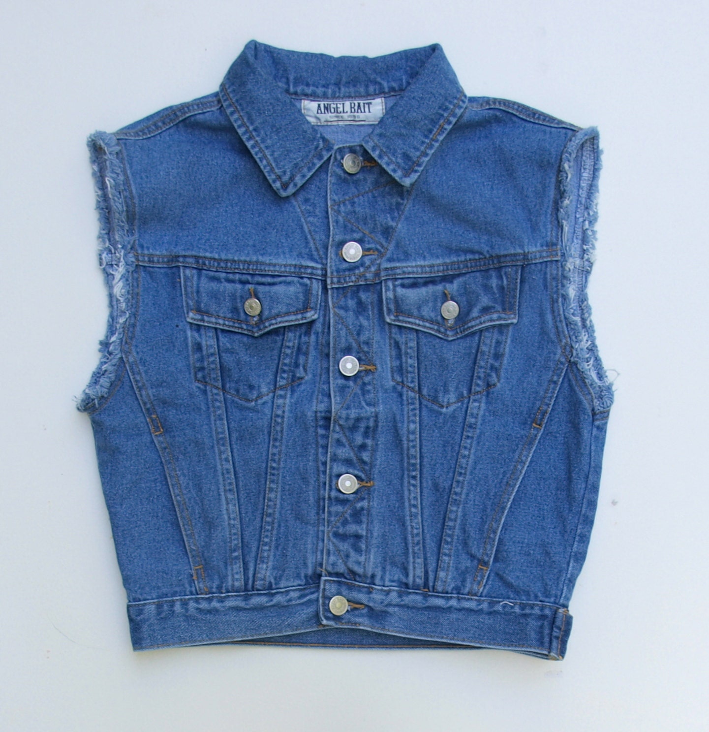 Vintage Sailor Moon Jean Vest