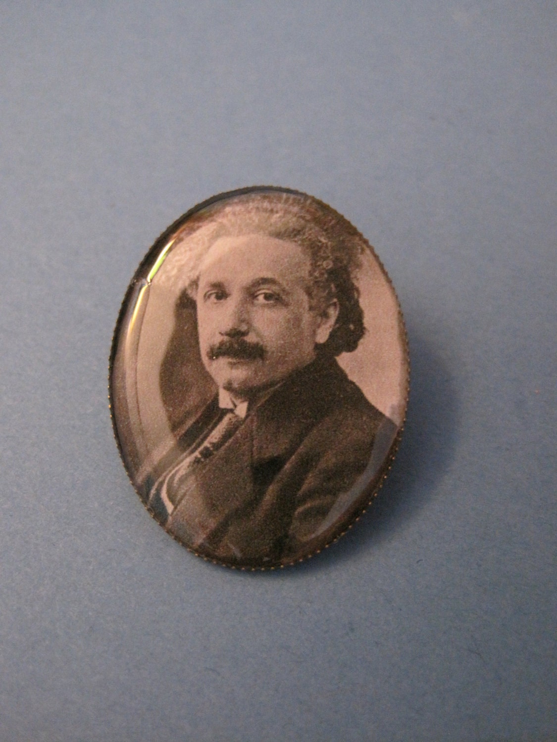 Albert Einstein Brooch