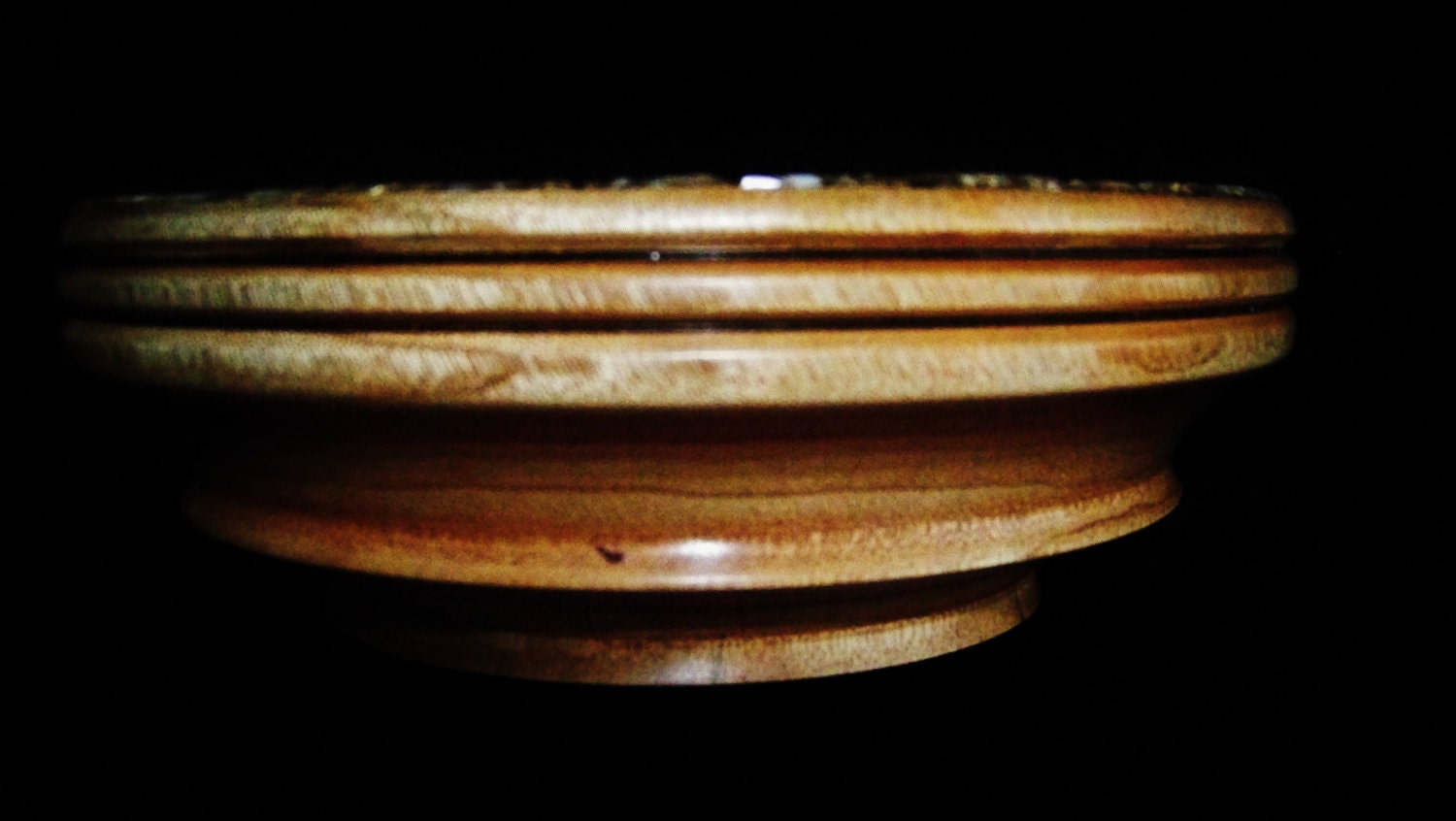 Bowl Vanity Dish With Inlay