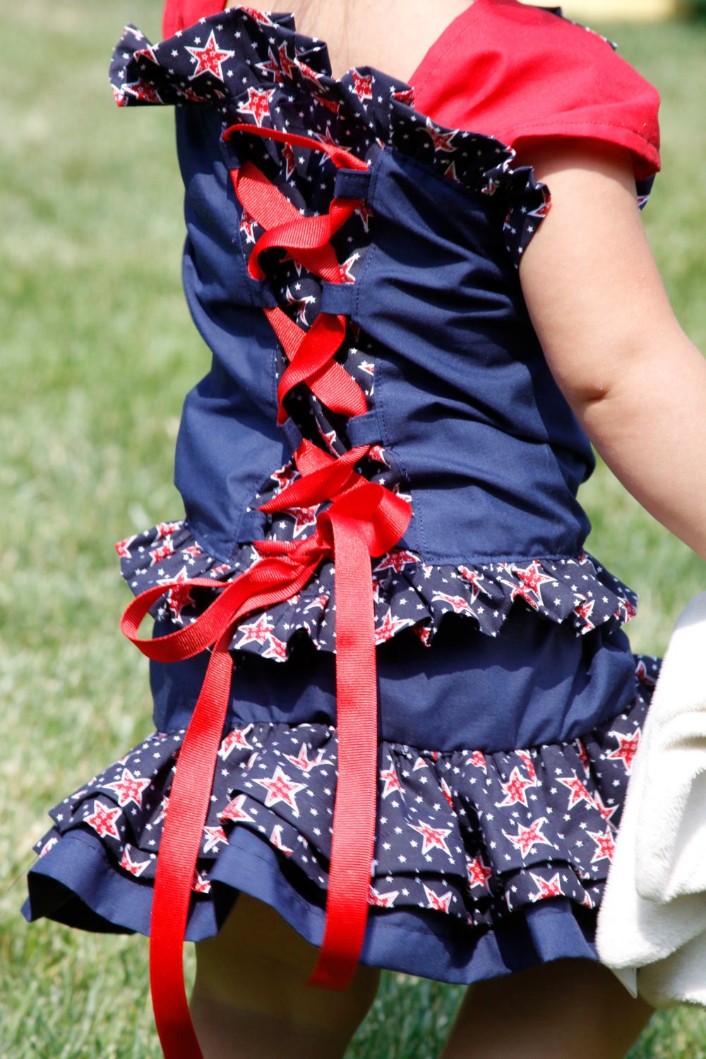 4th of July Top and Skirt Set
