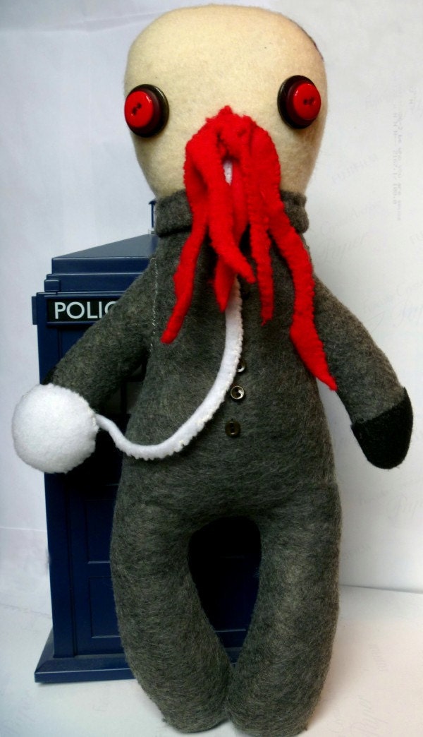 BBC Doctor Who Hand-Sewn Ood Plush