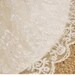 A-line Strapless Court Train satin And Lace Wedding Dress