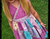 Patchwork Twirl Sundress