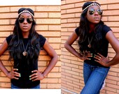 Single Strap Beaded Headband
