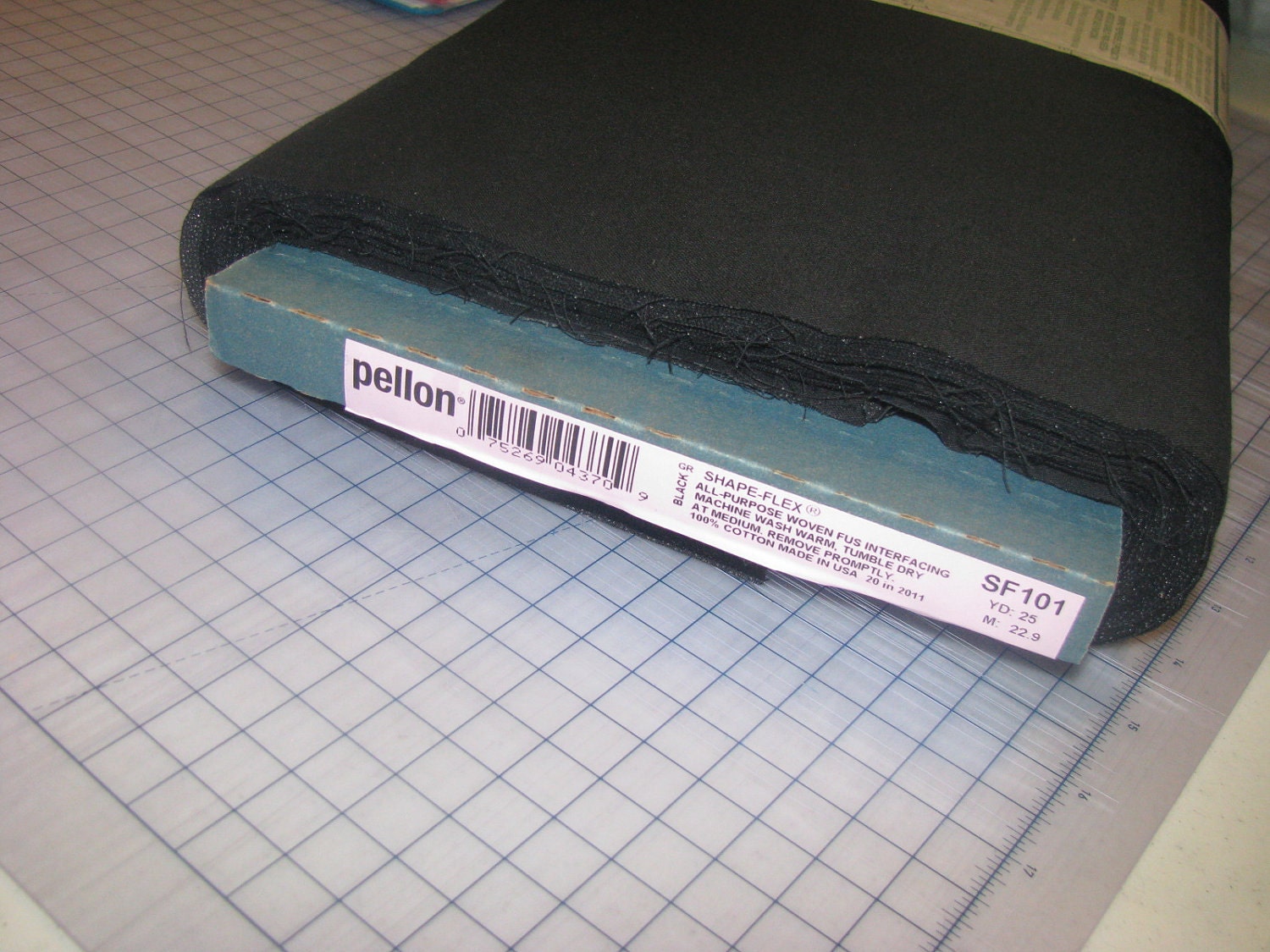 Shape Flex Black Woven Fusible Interfacing