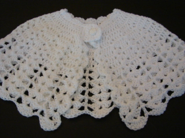 Crochet Pattern for Cape Poncho Coat, Lacy Cape, PDF 12-040 INSTANT DOWNLOAD