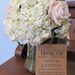 Wedding Thank You Card - guests' dinner plates or wedding favor