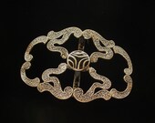 Antique Belt or Sash Buckle Art Deco