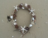 Driftwood wreath great for that Beach House look. Beach home decor with unique  art for your walls