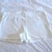 Bride Shorts. Rhinestone White Honeymoon Booty Shorts Panties. Wedding Gift.