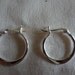 Sterling Silver 925 Hoop Earrings Ear Rings Stamped