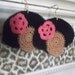 Mocha Pink Flower Afro Chick