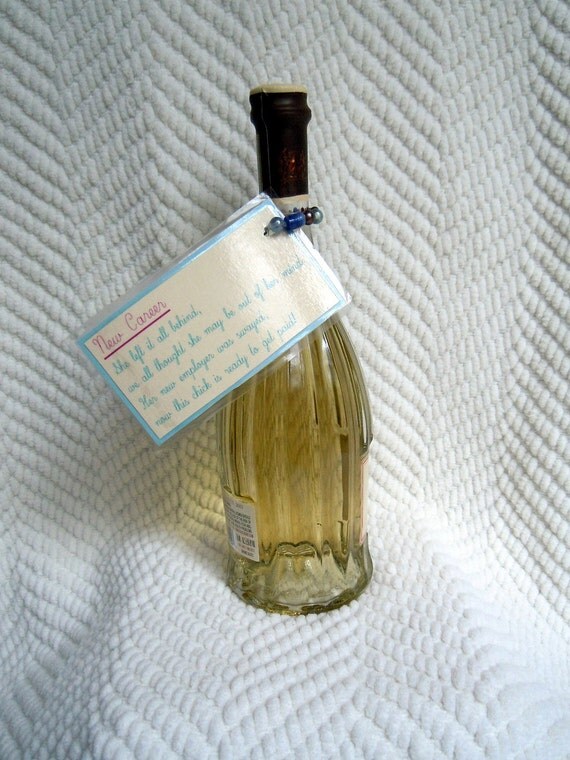 Buy alcohol gift baskets - Wine or liquor gift basket milestone themed tags
