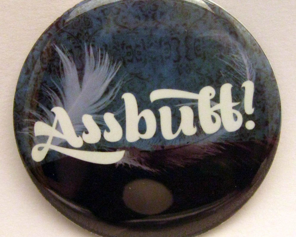Supernatural - Castiel Assbutt 2" Pinback Button