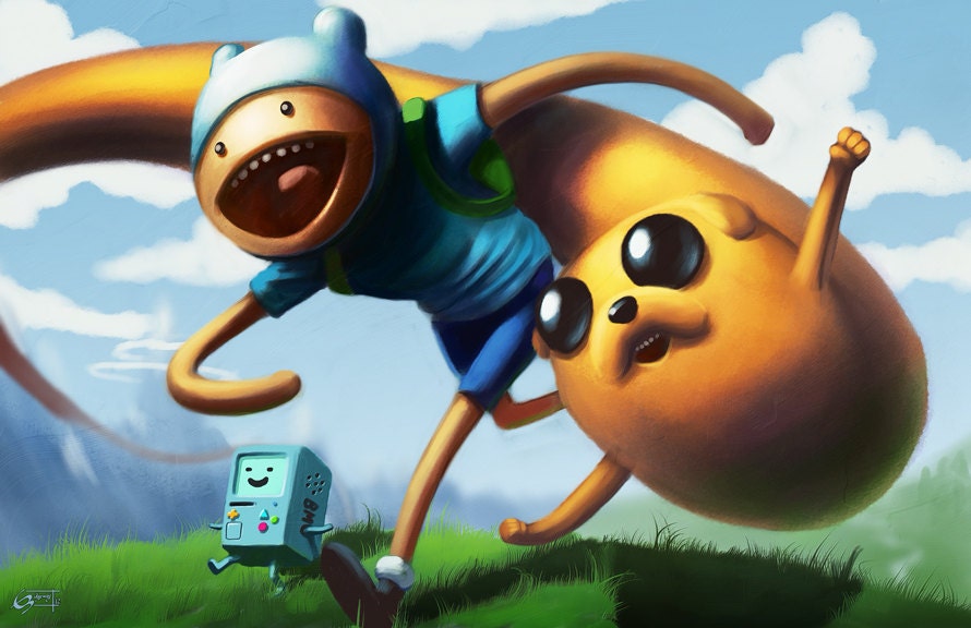 Adventure Time  11x17 print