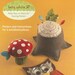 Woodland Felt Sewing Pattern by Betz White - Mushroom Tape Measure - Owl Scissor Case - Tree Stump Pincushion - Betz White - Sewing Pattern