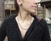 SALE Handmade Grey Freshwater Pearl Necklace