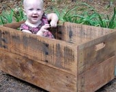 Looney Bin Crate from Reclaimed Wood