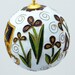 Delta Phi Epsilon Cloisonne Ornament with 24k gold plating