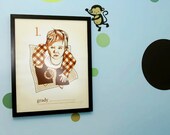 Custom Baby Portrait Poster with the Digital File