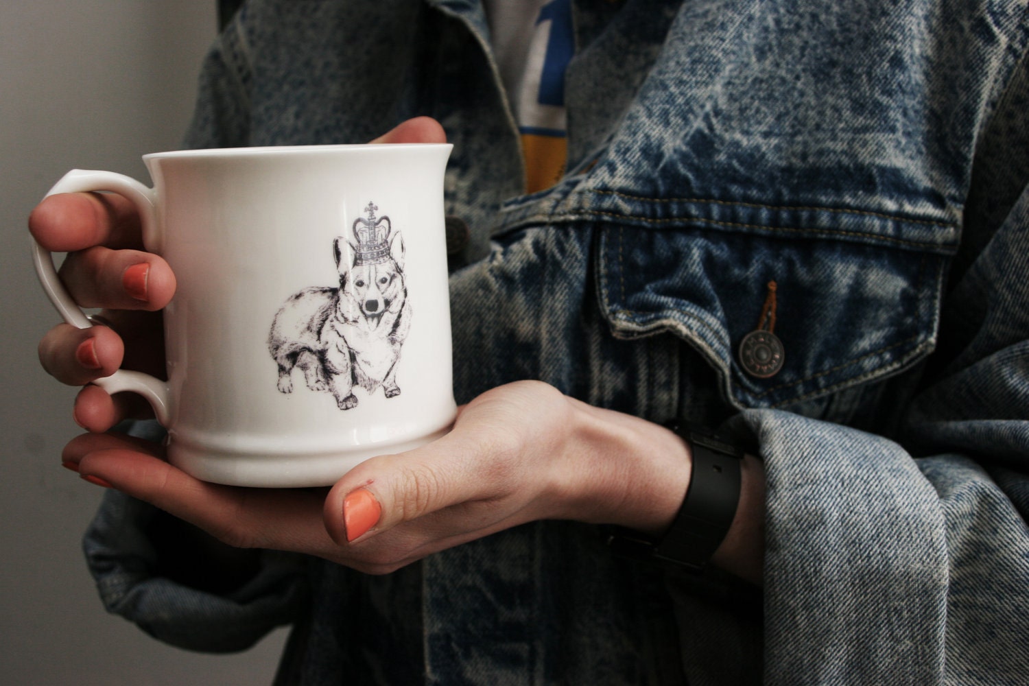 Made To Order Diamond Jubilee Royal Corgi Mug