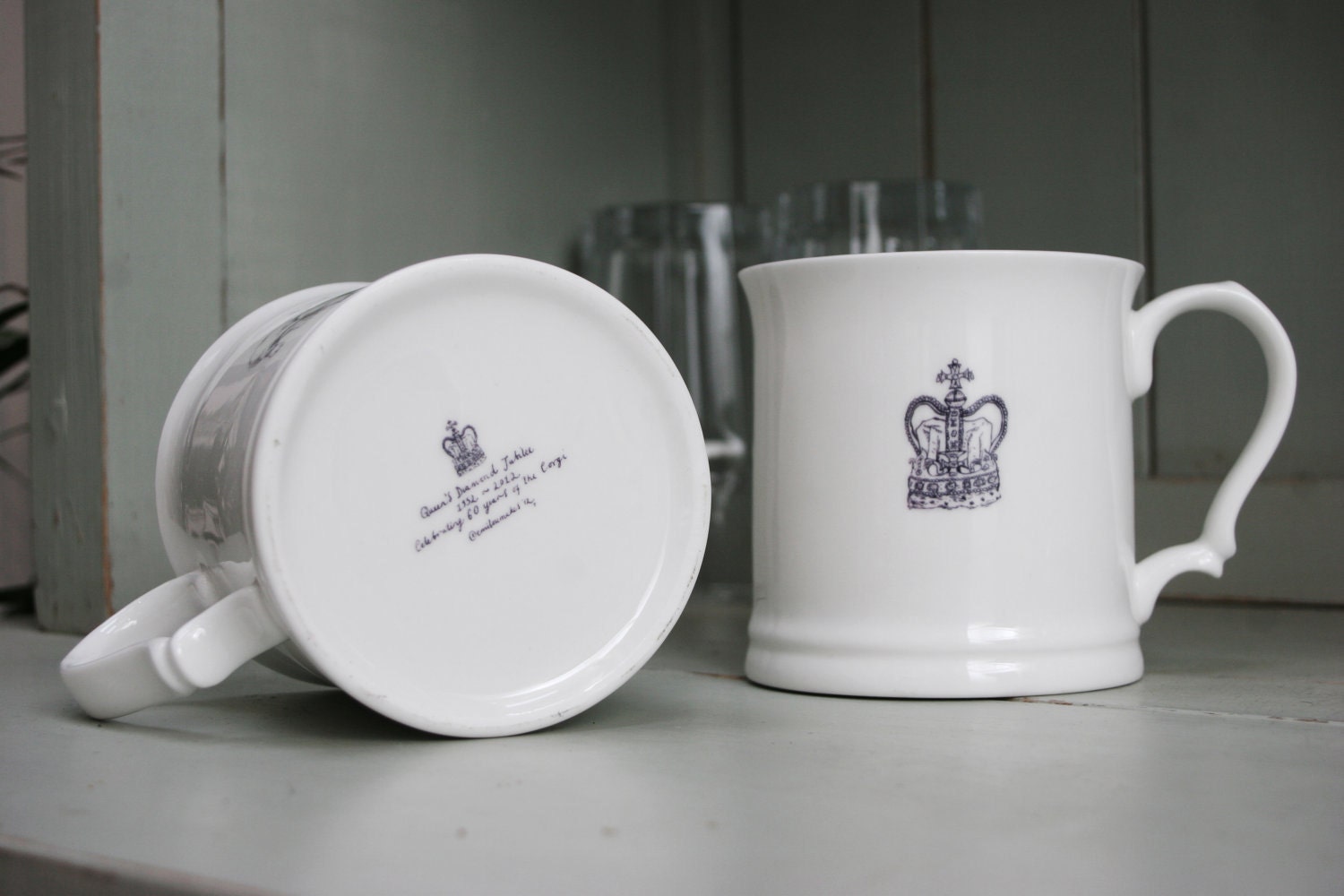 Made To Order Diamond Jubilee Royal Corgi Mug