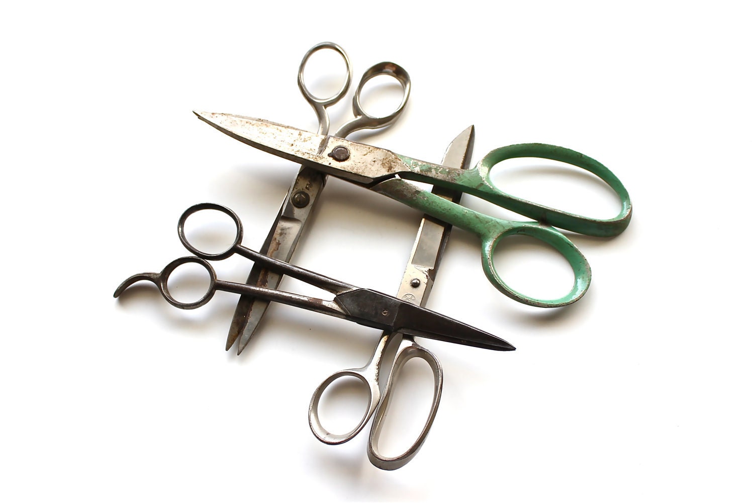 Snipped - 8x10 Print Vintage Scissors Fine Art Photograph