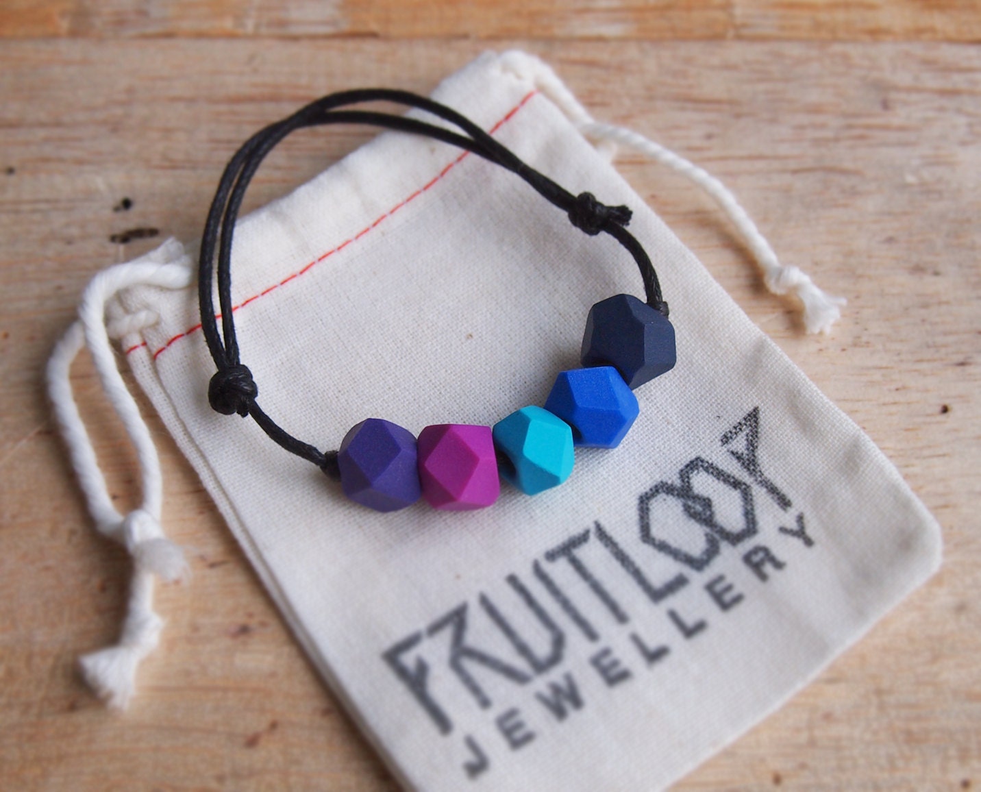 Purple Rain adjustable bracelet