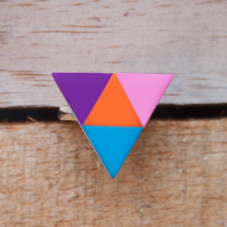 Sherbert Bomb Triangle Ring