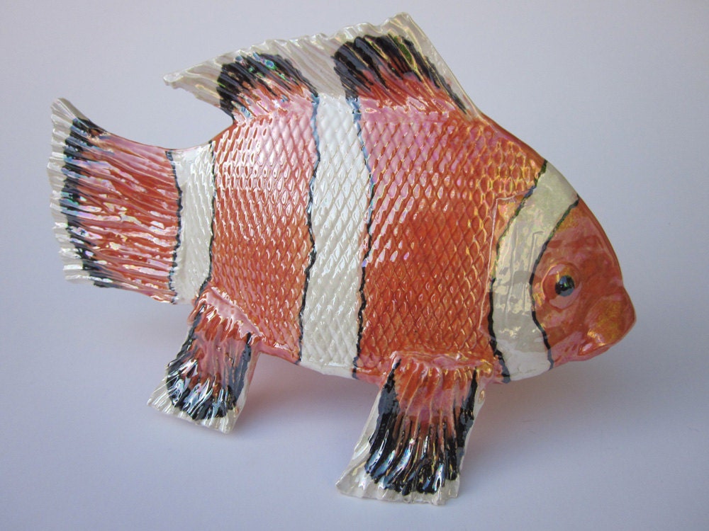 ceramic fish sculpture