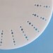 Handcrafted ornated marble serving platter