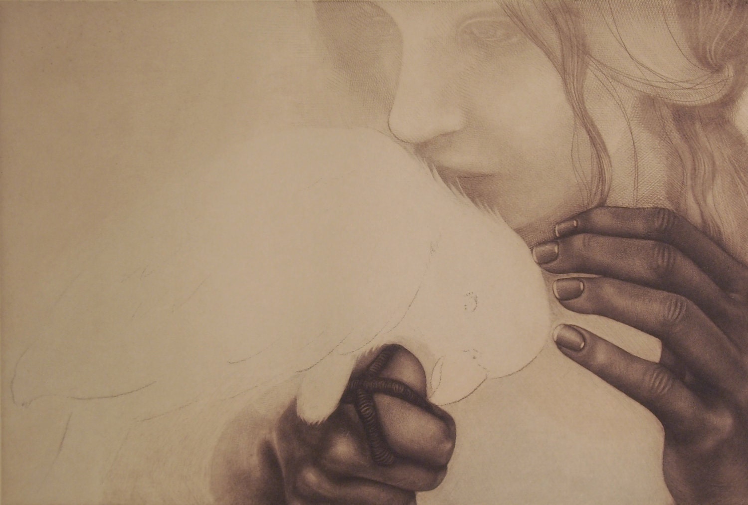 momento no. 7006 (know) - original intaglio print by Carrie Lingscheit