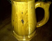 Octagon Base Oak Mug