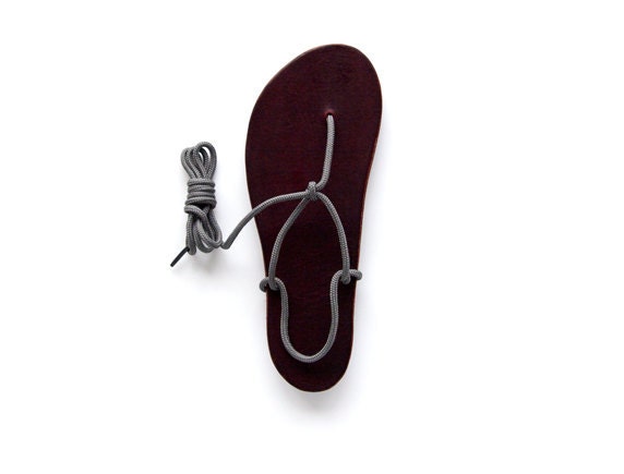Burgundy Sandal