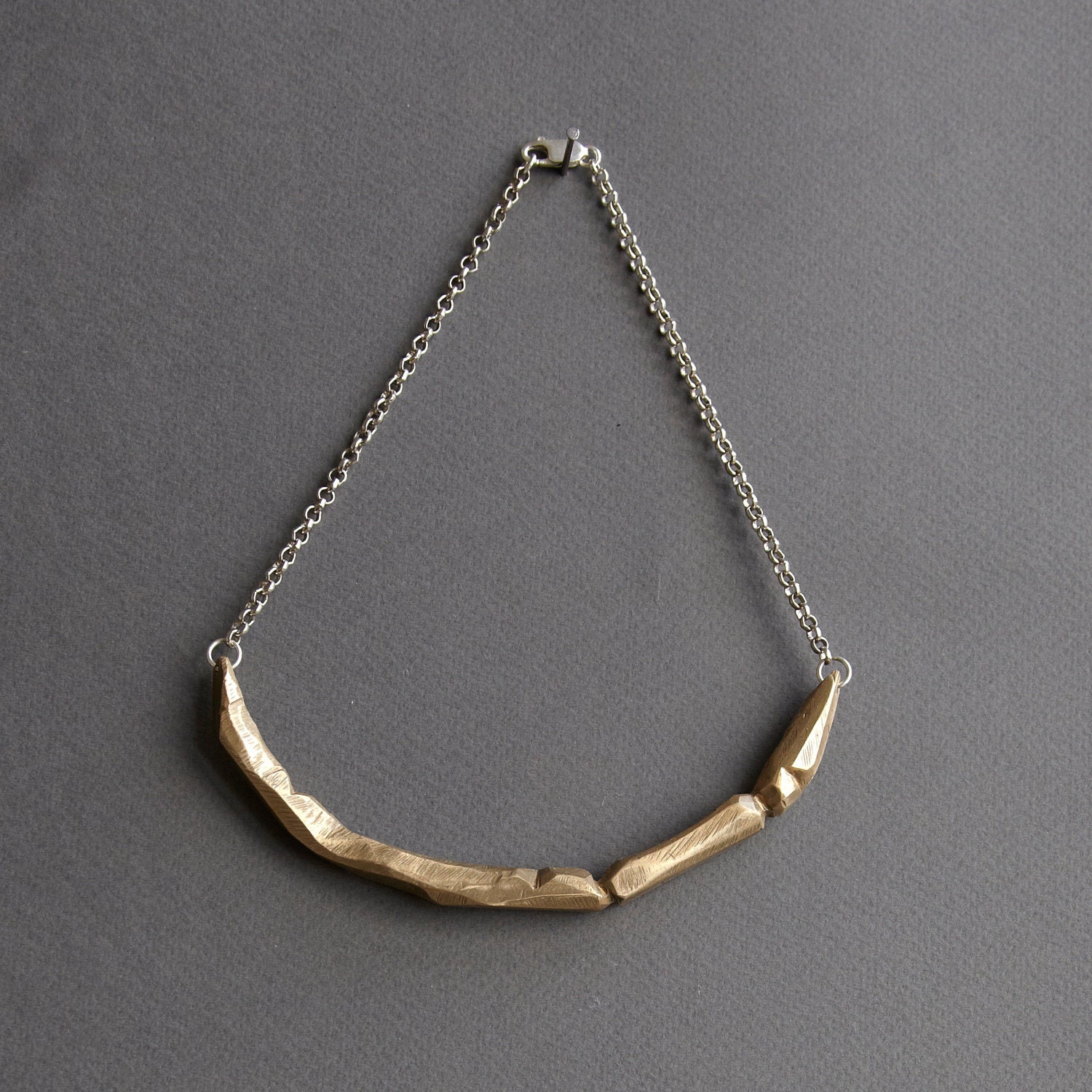 Faceted Branch Necklace
