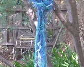 Blue Chain Scarf