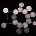 LAYAWAY - Incredible, Antique Love Token Bracelet (silver coins dated 1883-1892)