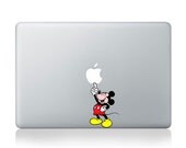 Mickey- Macbook Stickers Vinyl Mac decals Macbook decal Macbook Pro decal Apple mac decal for Macbook Air / Macbook Pro sticker