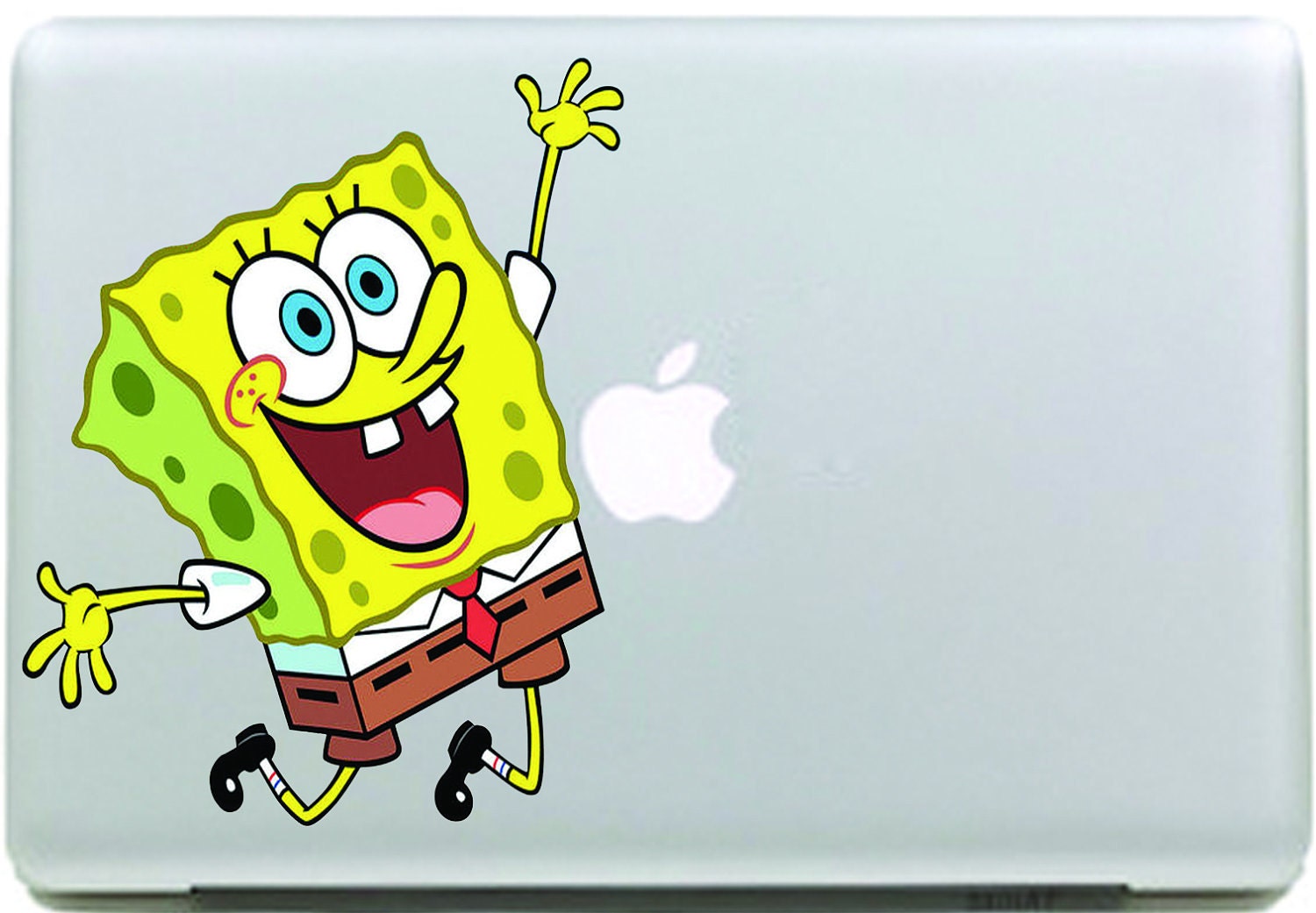 Sponge Bob- Macbook Stickers Vinyl Mac decals Macbook decal Macbook Pro decal Apple mac decal for Macbook Air / Macbook Pro sticker