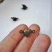 ON SALE 10 sets Strong Magnetic Clasps For Heavy Necklaces, Super Quality, Closure, Antique Bronze Color, Connector, Heart, Findings