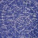 Celestial Chart  Stars Southern Hemisphere Constellations Print  Vintage Image