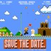 NES Super Mario Bros. Save the Date