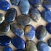 Clearance Reduced Price Genuine Afghanistan Lapis Lazuli Oval Shaped Beads