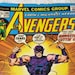 The Avengers, Comic Book Marvel Comics , March 1973