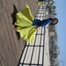pineapple maxi skirt yellow