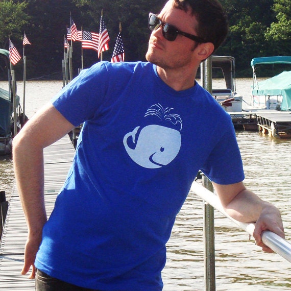 Hell yes it's a whale. Men's t-shirt.
