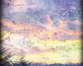 ORIGINAL abstract landscape photo PRINT 8" x 8" home decor wall art decor room decor digital photo nature photography painting wall print
